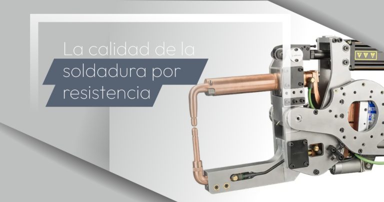 La calidad de la soldadura por resistencia