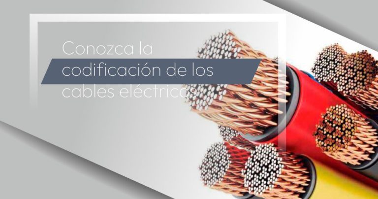 Conozca la codificación de los cables eléctricos