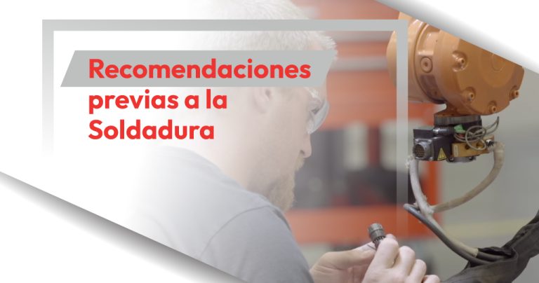 Recomendaciones a considerar antes de la Soldadura por puntos